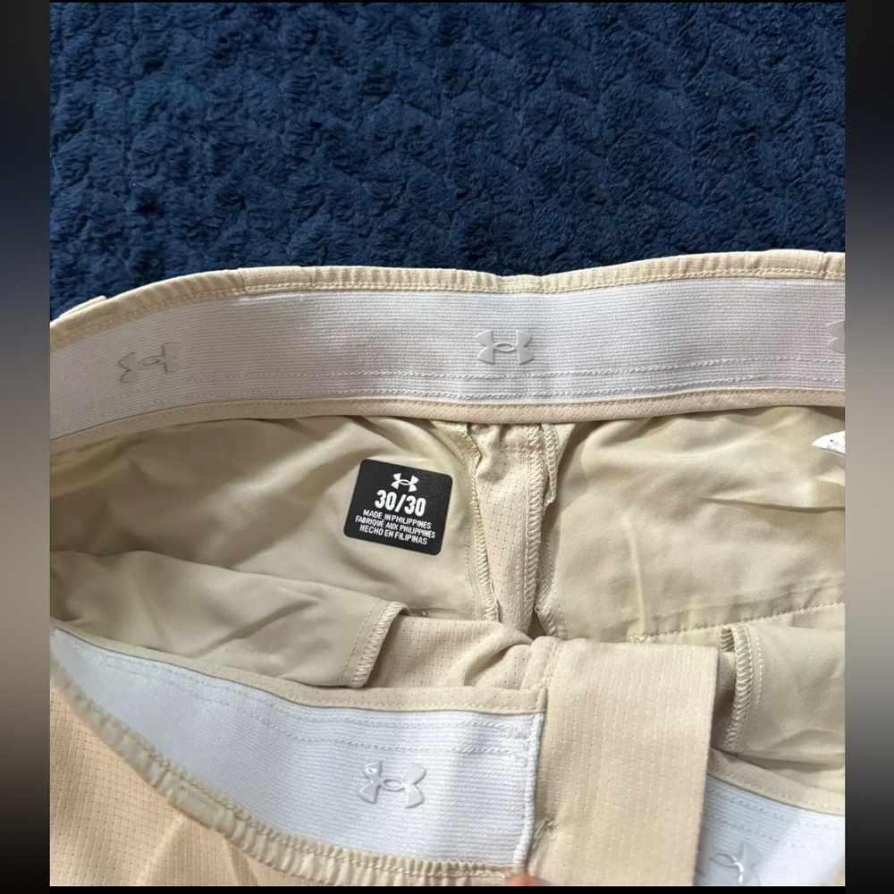 Under Armour Men's Golf Chino Pants Straight Leg Size 30 - Picture 7 of 13
